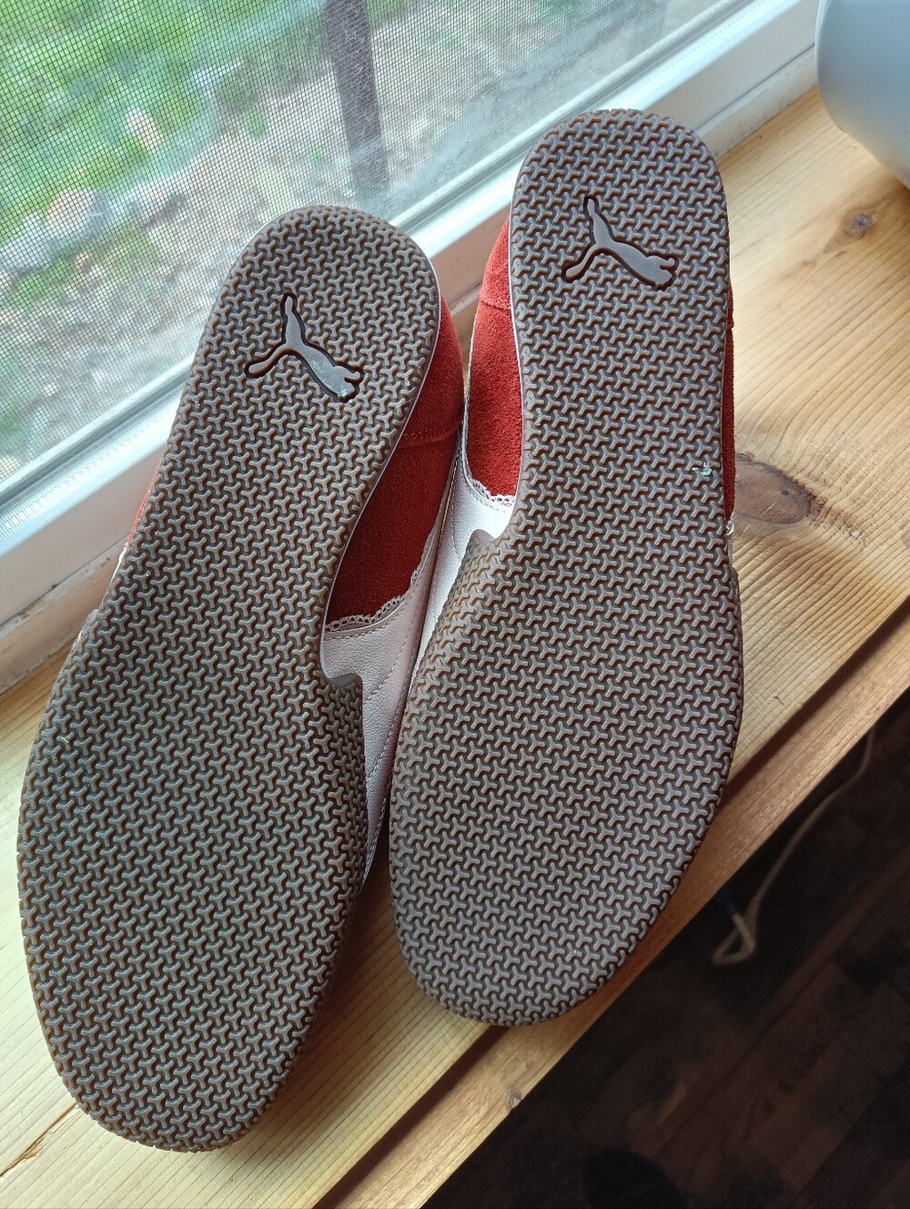 Burnt Orange Puma Shoes - Picture 4 of 6